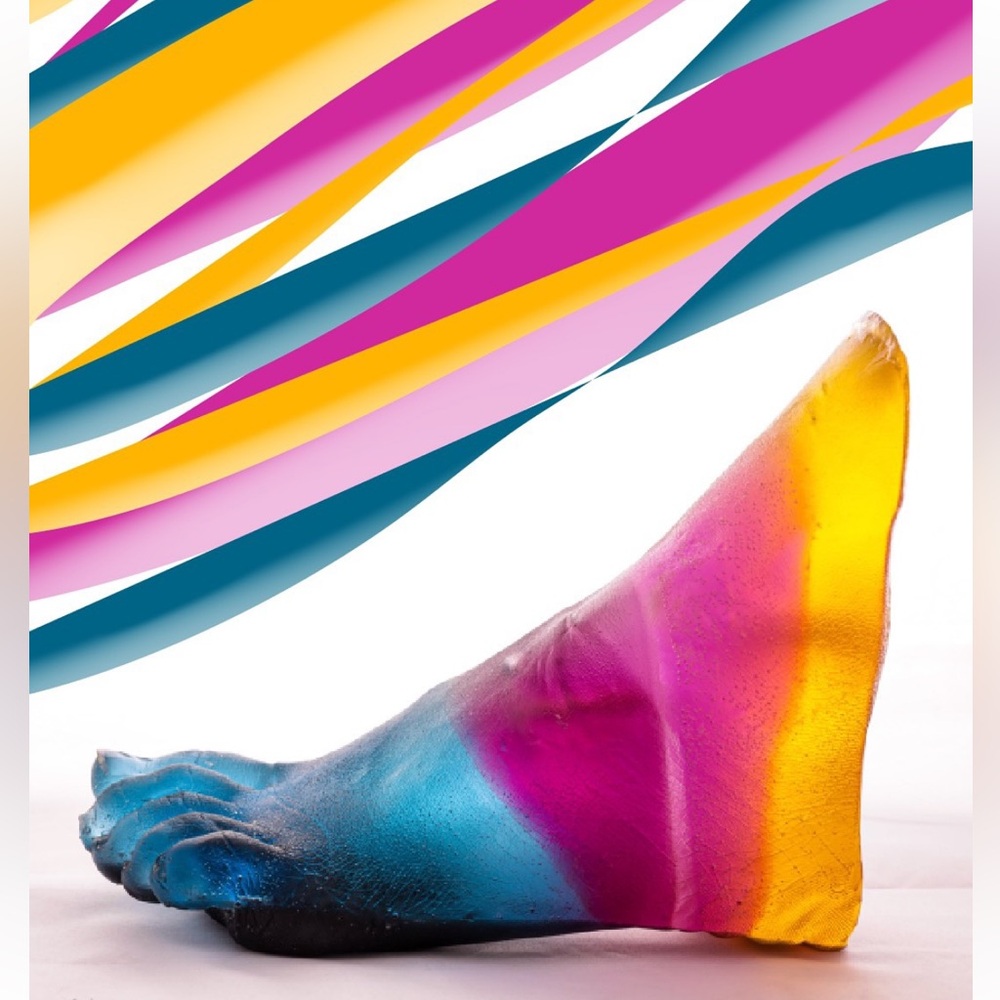 Vibrant Multicolor Art Sculpture